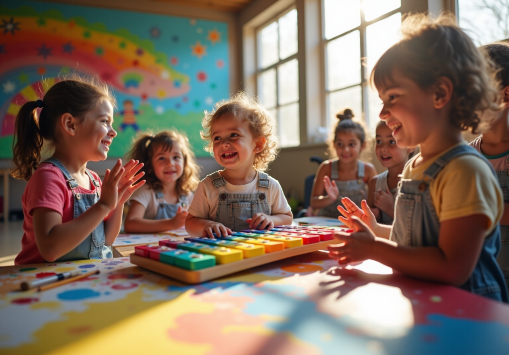 Using Music and Art to Improve Social Skills in Autism Therapy