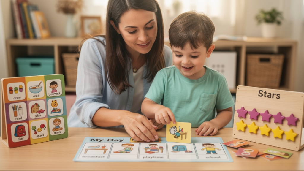 Using Visual Supports for Effective Communication in ABA Therapy