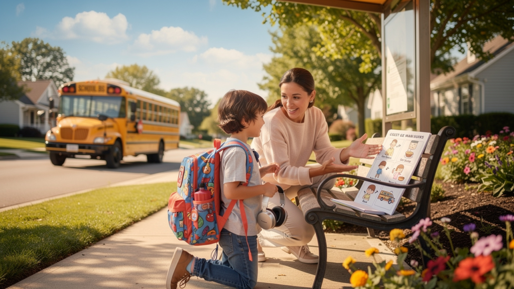 Essential Strategies for Teaching Children with Autism to Board the Bus